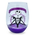 thumbnail image 1 of Disney Nightmare Before Christmas "All Hail Pumpkin King" Stemless Wine Glass, 1 of 7