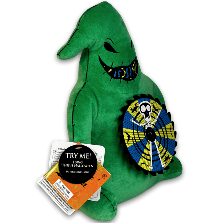Disney Nightmare Before Christmas Animated Musical Oogie Plush