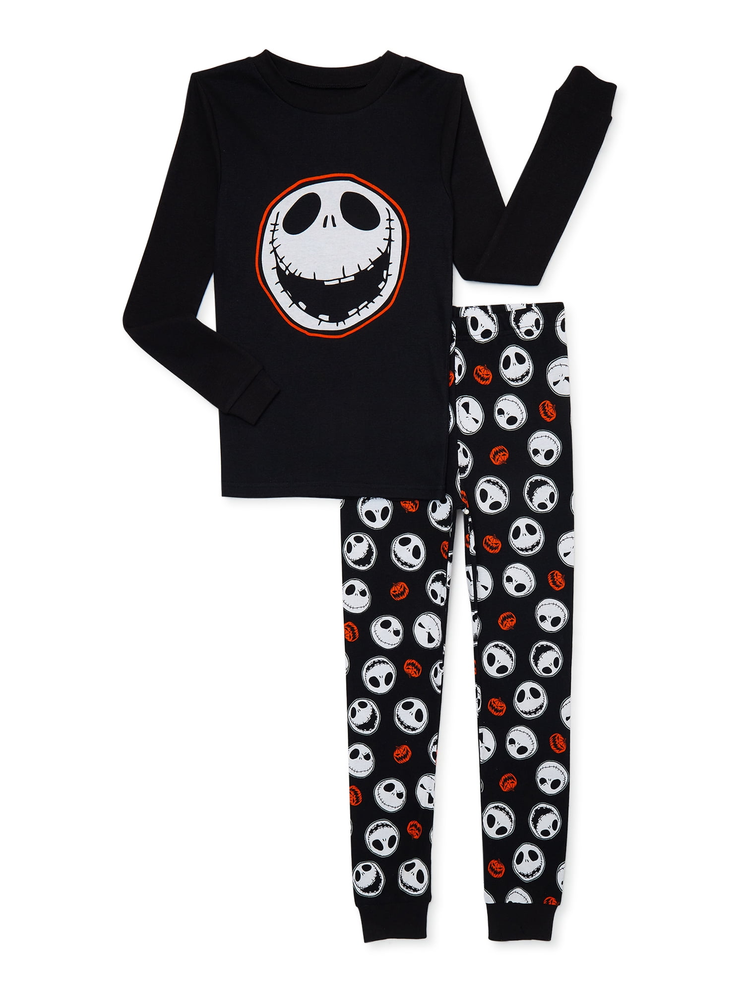 Disney Nightmare Before Christmas Boys Long Sleeve Top and Pants
