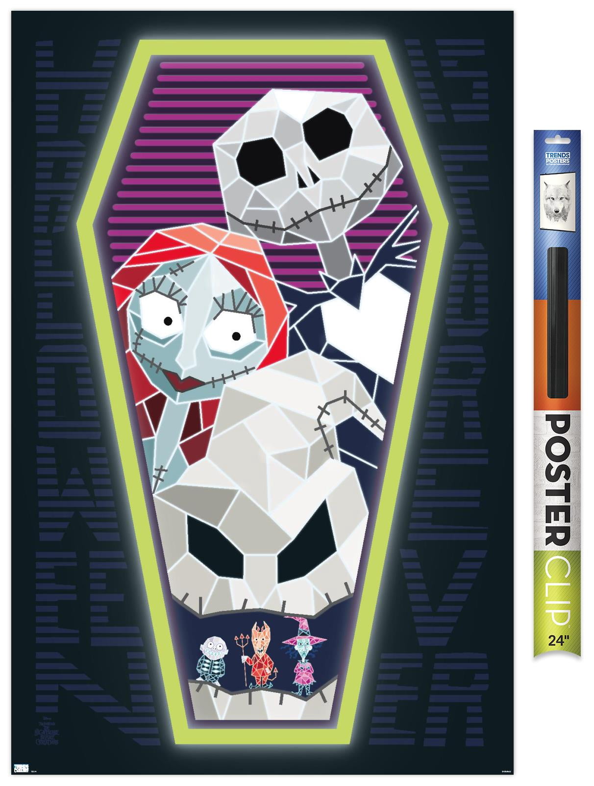 Disney Nightmare Before Christmas - Coffin Wall Poster, 22.375" x 34"