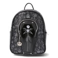 thumbnail image 1 of Disney Nightmare Before Christmas Coffin Women's 10.5" Jack Skellington Mini Backpack, Black, 1 of 5