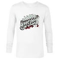 thumbnail image 1 of Disney Nightmare Before Christmas Frightfully Festive Holiday - Long Sleeve T-Shirt for Men - Customized-White, 1 of 5