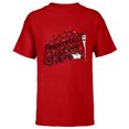 thumbnail image 1 of Disney Nightmare Before Christmas Frightfully Festive Holiday - Short Sleeve T-Shirt for Kids - Customized-Red, 1 of 5