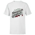 thumbnail image 1 of Disney Nightmare Before Christmas Frightfully Festive Holiday - Short Sleeve T-Shirt for Kids - Customized-White, 1 of 5