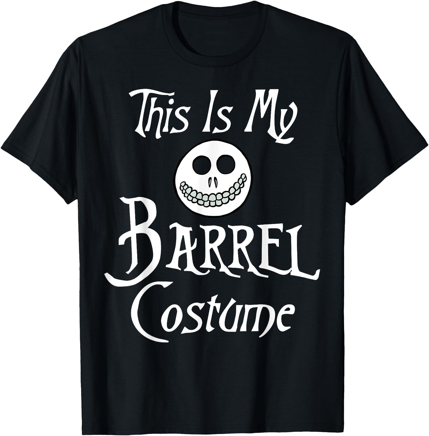 Disney Nightmare Before Christmas Halloween Barrel Costume TShirt
