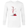 thumbnail image 1 of Disney Nightmare Before Christmas Holiday Jack & Zero - Long Sleeve T-Shirt for Men - Customized-White, 1 of 5