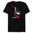 thumbnail image 1 of Disney Nightmare Before Christmas Holiday Jack & Zero - Short Sleeve Blended T-Shirt for Adults - Customized-Black, 1 of 5