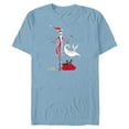thumbnail image 1 of Disney Nightmare Before Christmas Holiday Jack & Zero - Short Sleeve Blended T-Shirt for Adults - Customized-Ocean Blue, 1 of 5