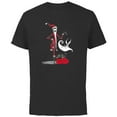 thumbnail image 1 of Disney Nightmare Before Christmas Holiday Jack & Zero - Short Sleeve Cotton T-Shirt for Adults - Customized-Black, 1 of 5