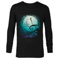 thumbnail image 1 of Disney Nightmare Before Christmas Jack Movie Logo - Long Sleeve T-Shirt for Men -Customized-Black, 1 of 5