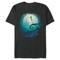 thumbnail image 1 of Disney Nightmare Before Christmas Jack Movie Logo - Short Sleeve Blended T-Shirt for Adults -Customized-Dark Heather, 1 of 5