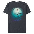 thumbnail image 1 of Disney Nightmare Before Christmas Jack Movie Logo - Short Sleeve Blended T-Shirt for Adults -Customized-Navy Heather, 1 of 5