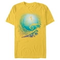 thumbnail image 1 of Disney Nightmare Before Christmas Jack Movie Logo - Short Sleeve Blended T-Shirt for Adults -Customized-Yellow, 1 of 5