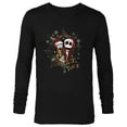 thumbnail image 1 of Disney Nightmare Before Christmas Jack Sally Making a List - Long Sleeve T-Shirt for Men - Customized-Black, 1 of 5