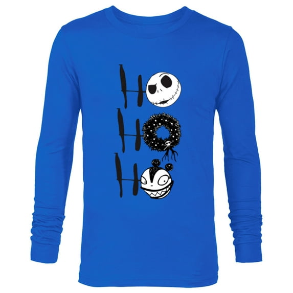 Disney Nightmare Before Christmas Jack Scary Teddy - Long Sleeve T-Shirt for Men- Customized-Royal