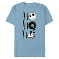 thumbnail image 1 of Disney Nightmare Before Christmas Jack Scary Teddy - Short Sleeve Blended T-Shirt for Adults- Customized-Ocean Blue, 1 of 5