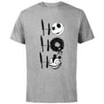 thumbnail image 1 of Disney Nightmare Before Christmas Jack Scary Teddy - Short Sleeve Cotton T-Shirt for Adults- Customized-Athletic Heather, 1 of 5
