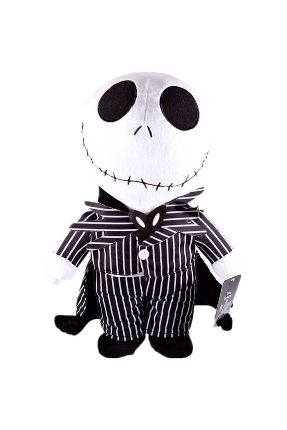Disney Nightmare Before Christmas Jack Skellington 17" Plush Doll with Adjustable Shoulder Strap