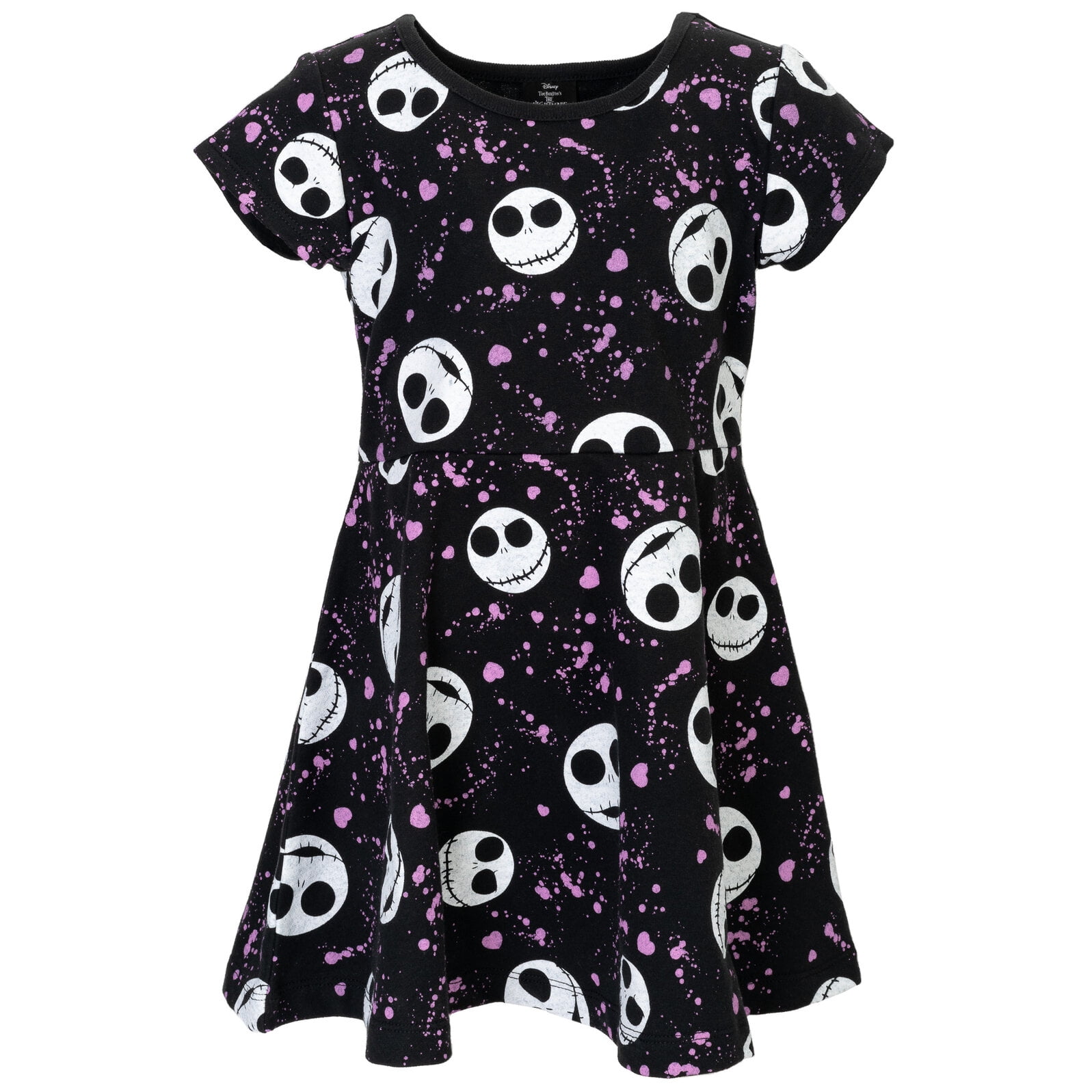 disney nightmare before christmas dress Plus Size - Disney The Nightmare Before Christmas Mini Velvet Collared Dress