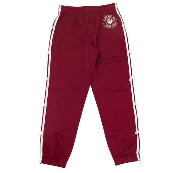 Disney Nightmare Before Christmas Women's Athletic Track Pants Cabernet Jack