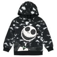 thumbnail image 1 of Disney Nightmare Before Christmas Jack Skellington Little Boys Fleece Pullover Hoodie Toddler to Big Kid, 1 of 5