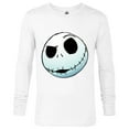 thumbnail image 1 of Disney Nightmare Before Christmas Jack Skellington - Long Sleeve T-Shirt for Men -Customized-White, 1 of 5