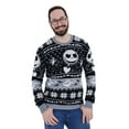 thumbnail image 1 of Disney Nightmare Before Christmas Jack Skellington Matching Family Sweater Adult, 1 of 5