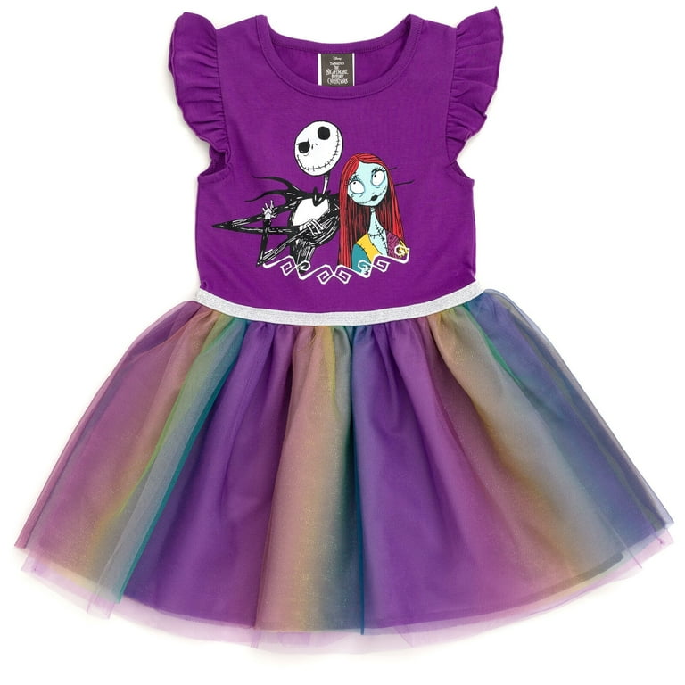 Disney Nightmare Before Christmas Jack Skellington Sally Tulle