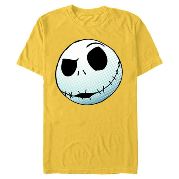 Disney Nightmare Before Christmas Jack Skellington - Short Sleeve Blended T-Shirt for Adults -Customized-Putty Snow Heather