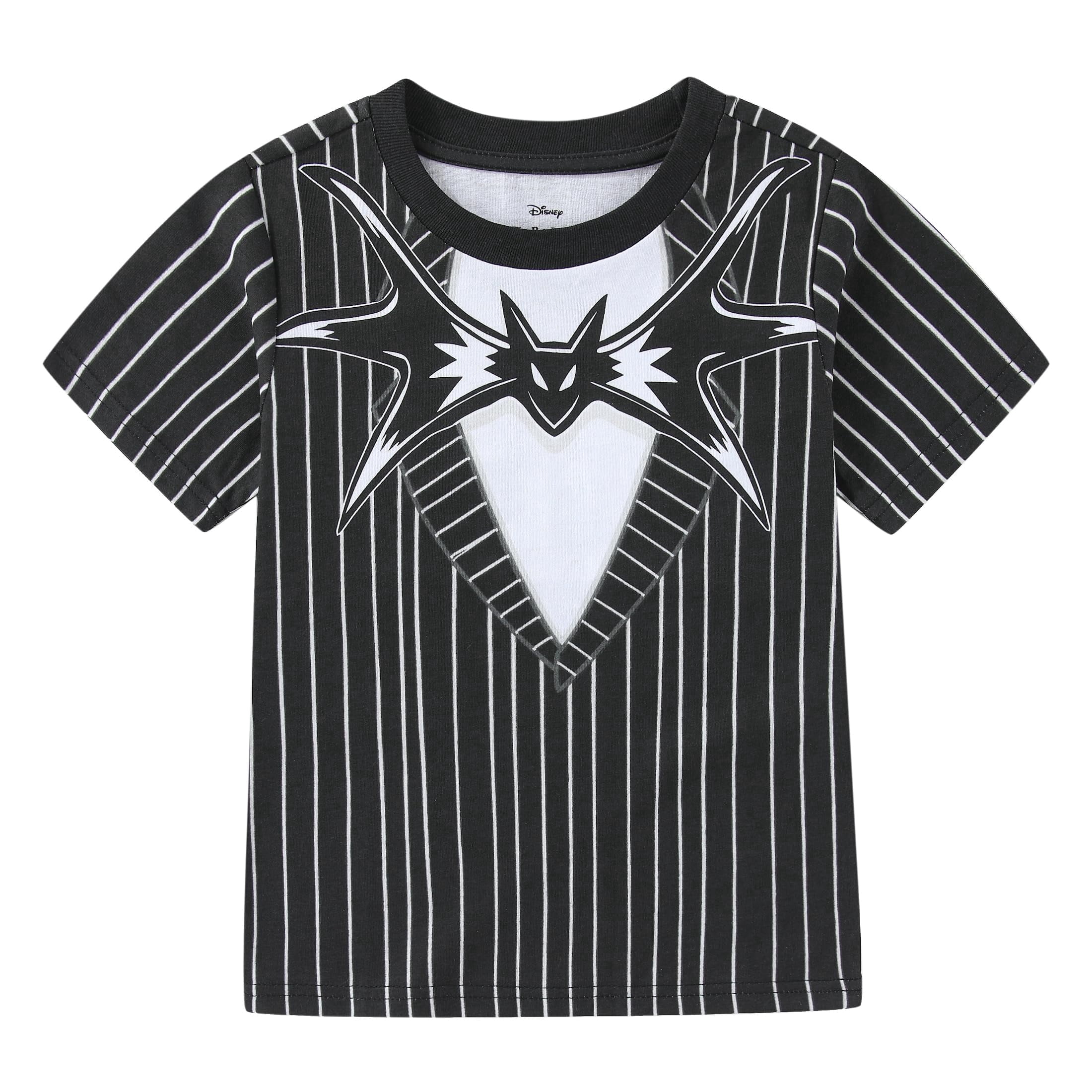 Disney Nightmare Before Christmas Jack Skellington Short Sleeve T-Shirt (Boys), Sizes 4-10