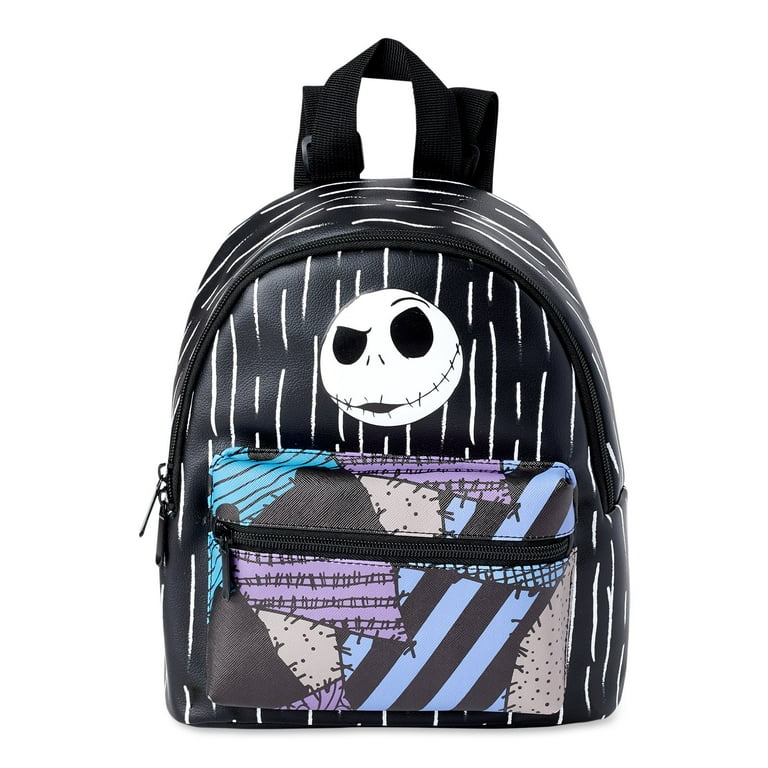 Disney Nightmare Before Christmas Jack Skellington Women's Black Mini  Backpack - Walmart.com
