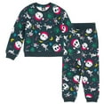 thumbnail image 1 of Disney Nightmare Before Christmas Jack Skellington Zero Fleece Pullover Sweatshirt and Jogger Pants Outfit Set Toddler to Big Kid, 1 of 5