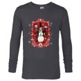thumbnail image 1 of Disney Nightmare Before Christmas Jack Snowman Nutcracker - Long Sleeve T-Shirt for Men - Customized-Charcoal Heather, 1 of 5
