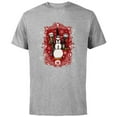thumbnail image 1 of Disney Nightmare Before Christmas Jack Snowman Nutcracker - Short Sleeve Cotton T-Shirt for Adults - Customized-Athletic Heather, 1 of 5