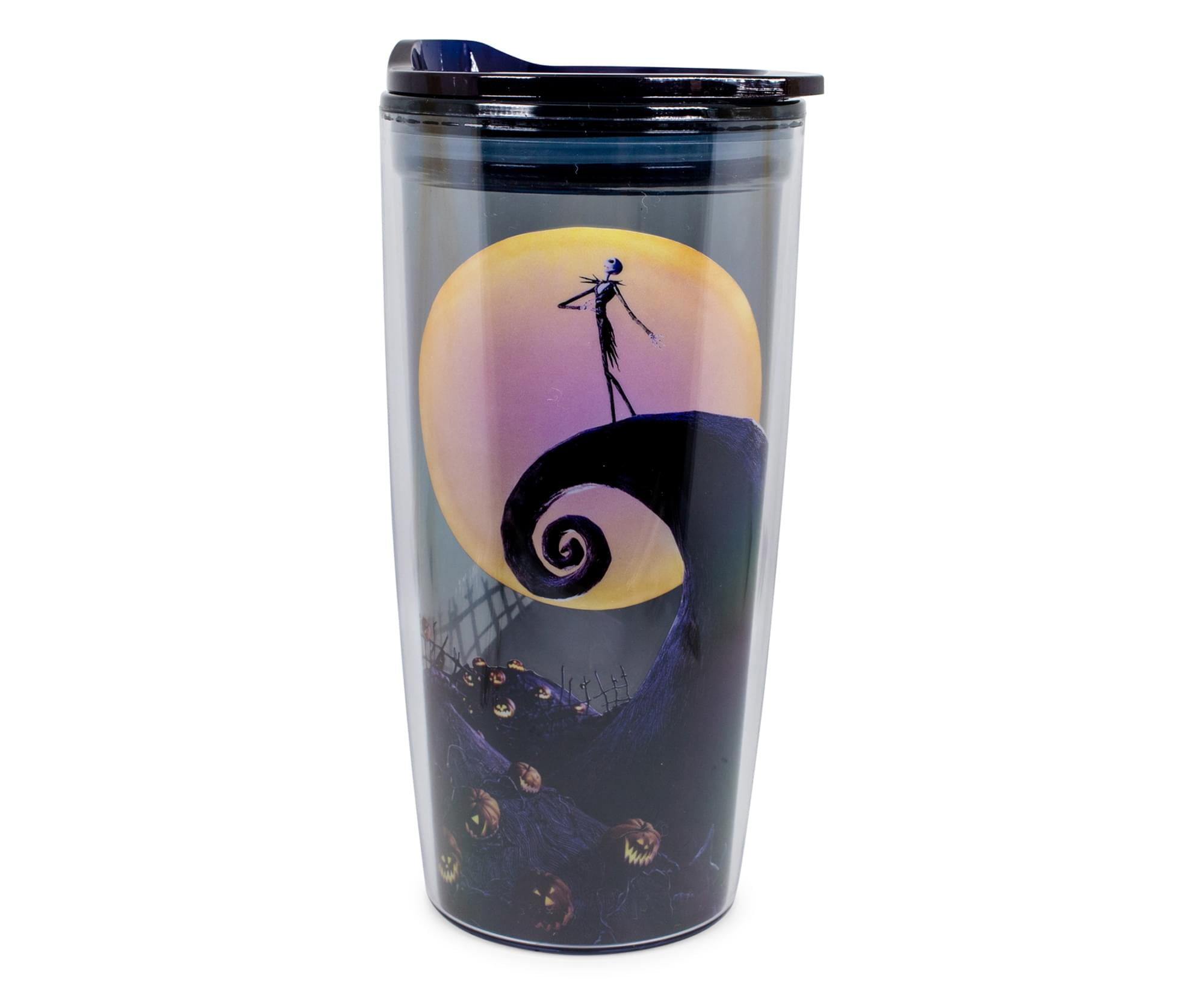 Silver Buffalo Disney Hercules Double-walled Tumbler With Lid And