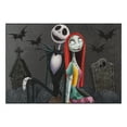 thumbnail image 1 of Disney Nightmare Before Christmas Jack and Sally Digital Printed Youth Indoor Area Rug, 54"x78", 1 of 6
