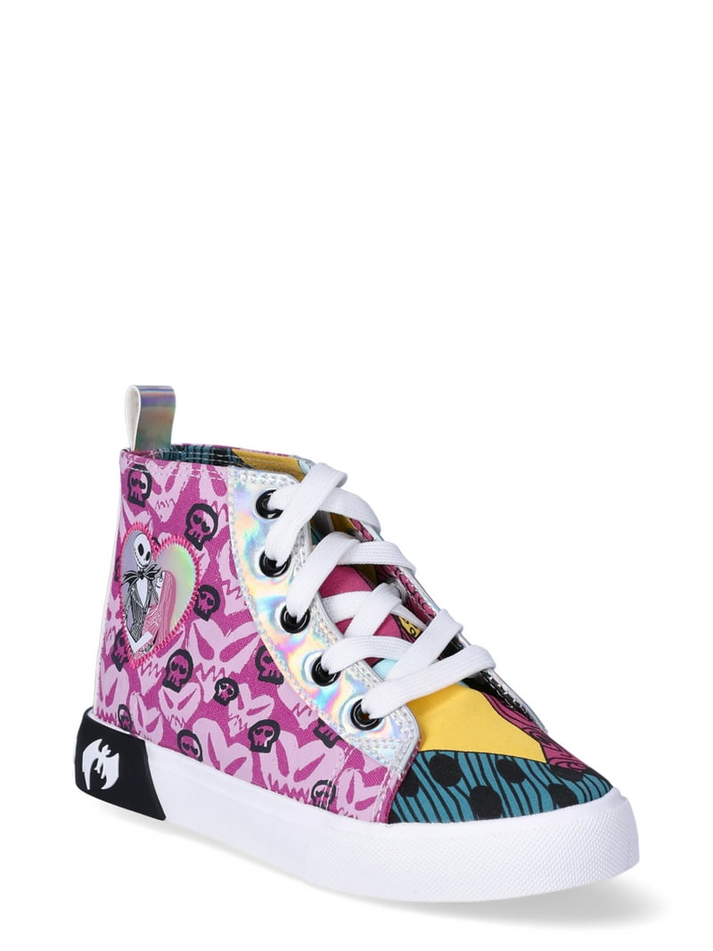 Disney Nightmare Before Christmas Little Girl Big Girl High Top