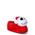 Disney's Nightmare Before Christmas Men's Giftable Holiday Slippers, dual sizes 7/813/14