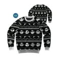 thumbnail image 1 of Disney Nightmare Before Christmas Patterned Jack Ugly Christmas Sweater, Large, 1 of 1