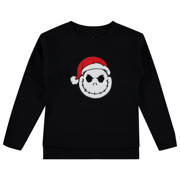 Disney Nightmare Before Christmas Pullover Sweatshirt - Big Girl Sizes 7-16 Black