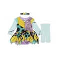 thumbnail image 1 of Disney Nightmare Before Christmas Baby Girls' Cosplay Dress and Headband Set Sally Blue Patchwork, 1 of 7