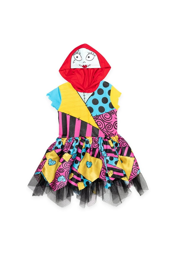 Nightmare Before Christmas Sally Little Girls Dress Toddler to Big Kid