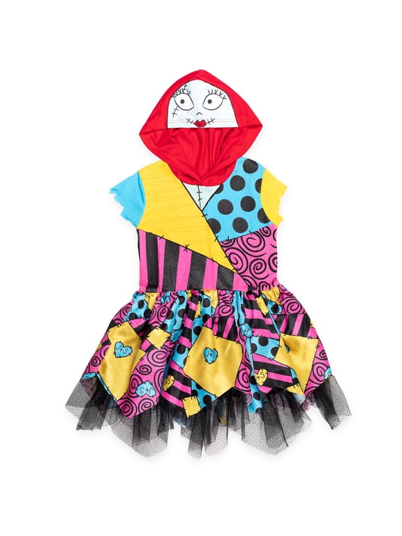 Nightmare Before Christmas Sally Little Girls Dress Toddler to Big Kid