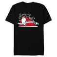 thumbnail image 1 of Disney Nightmare Before Christmas Sandy Claws - Short Sleeve Blended T-Shirt for Adults - Customized-Black, 1 of 5