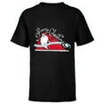 thumbnail image 1 of Disney Nightmare Before Christmas Sandy Claws - Short Sleeve T-Shirt for Kids - Customized-Black, 1 of 5
