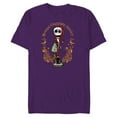 thumbnail image 1 of Disney Nightmare Before Christmas Santa Jack Nutcracker - Short Sleeve Blended T-Shirt for Adults - Customized-Purple, 1 of 5