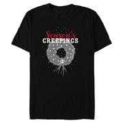 Disney Nightmare Before Christmas Season s Creepings - Short Sleeve Blended T-Shirt for Adults - Customized-Black