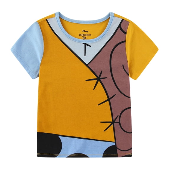 Disney Nightmare Before Christmas Short Sleeve T-Shirt (Girls), Sizes 4-10