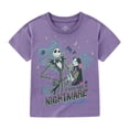 thumbnail image 1 of Disney Nightmare Before Christmas Short Sleeve T-Shirt (Girls), Sizes 4-10, 1 of 6