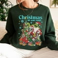 Disney Nightmare Before Christmas Sweatshirt, Santa Jack Sally Oogie